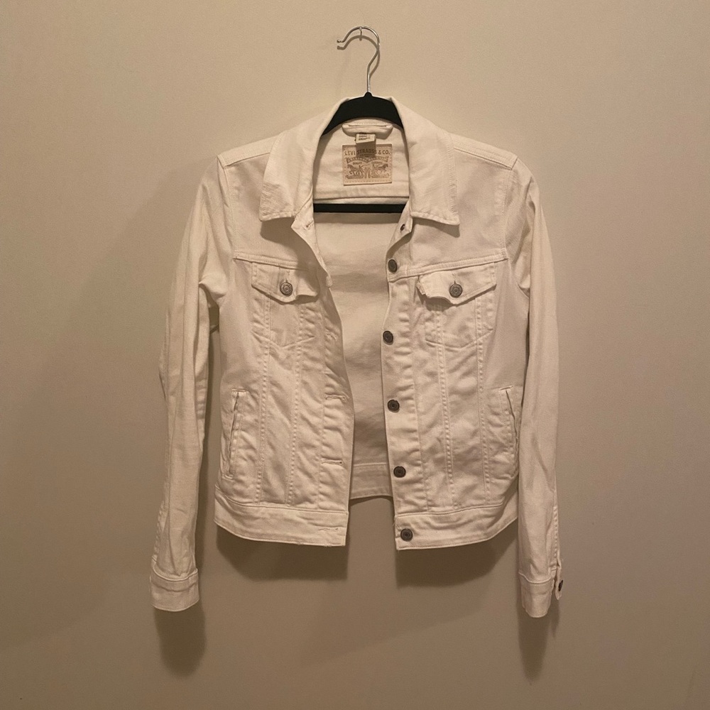 Levi’s White Jean Jacket
